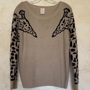 Giraffe Knit Sweater